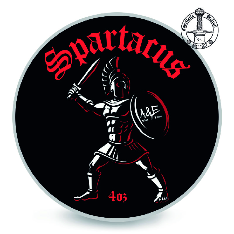 ARIANA & EVANS SHAVING SOAP SPARTACUS 118ml sapone da barba