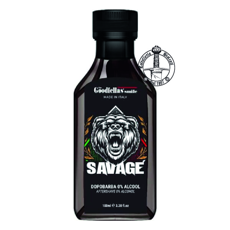 Savage Fluido Dopobarba Free Alcool 100ml The Goodfellas' Smile