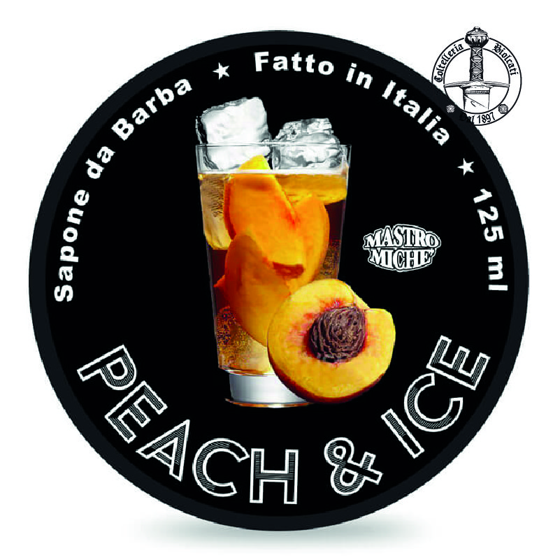 Peach and Ice Sapone da Barba - Mastro Michè