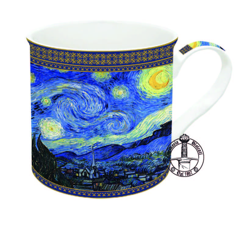 Mug 300ml Porcellana La Notte Stellata - Van Gogh