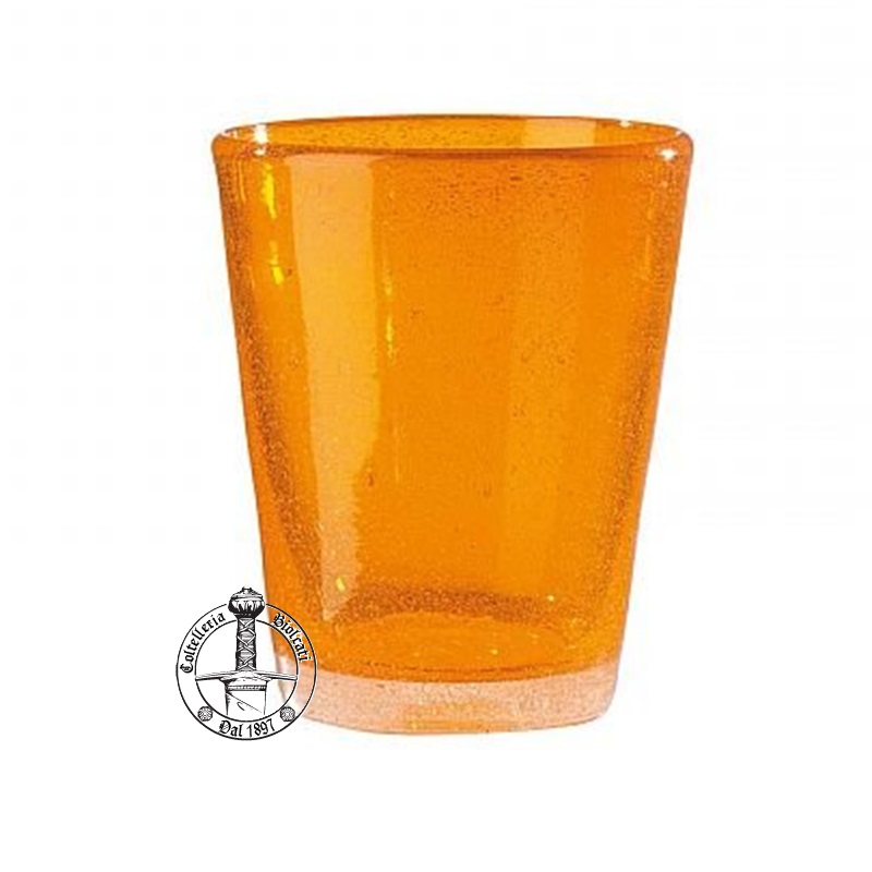 Bicchiere Smarties Tumbler 10cm Arancio - Onlylux