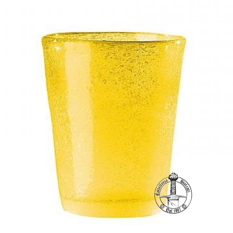 Bicchiere Smarties Tumbler 10cm Giallo - Onlylux