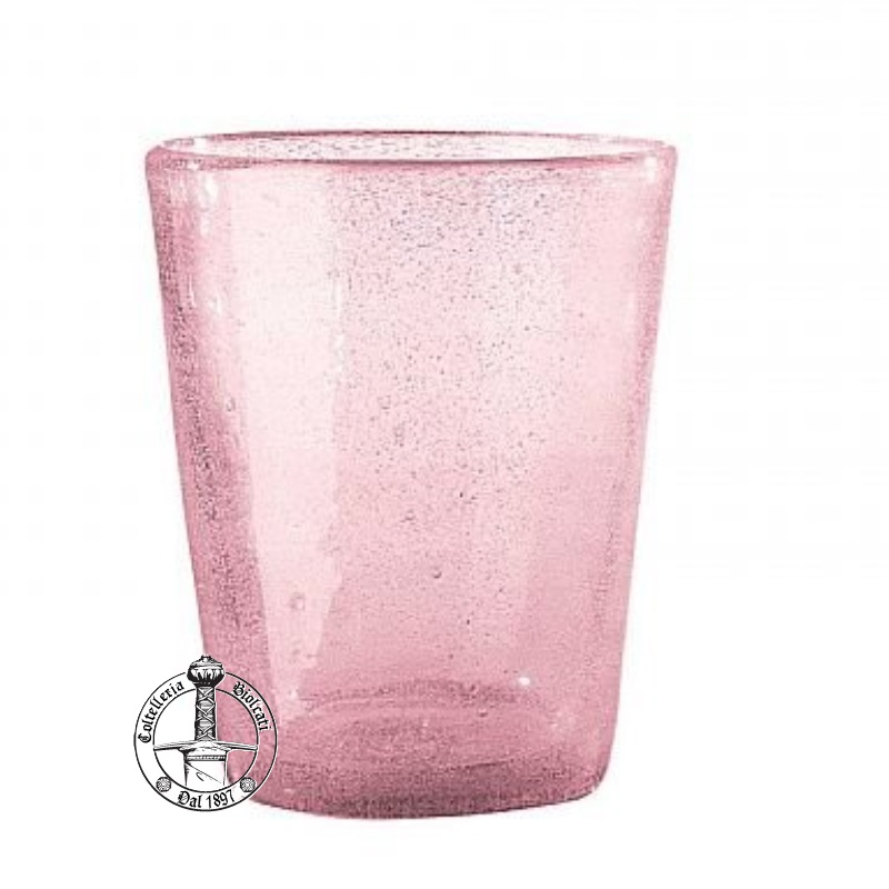 Bicchiere Smarties Tumbler 10cm Rosa - Onlylux