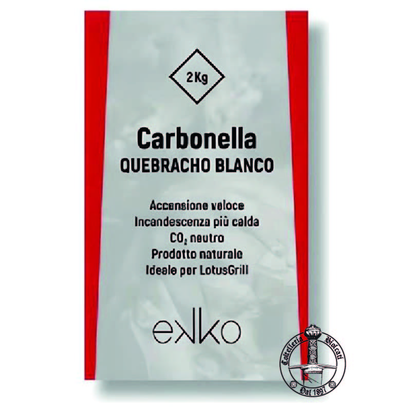 Carbonella Quebracho Blanco 2Kg per LotusGrill
