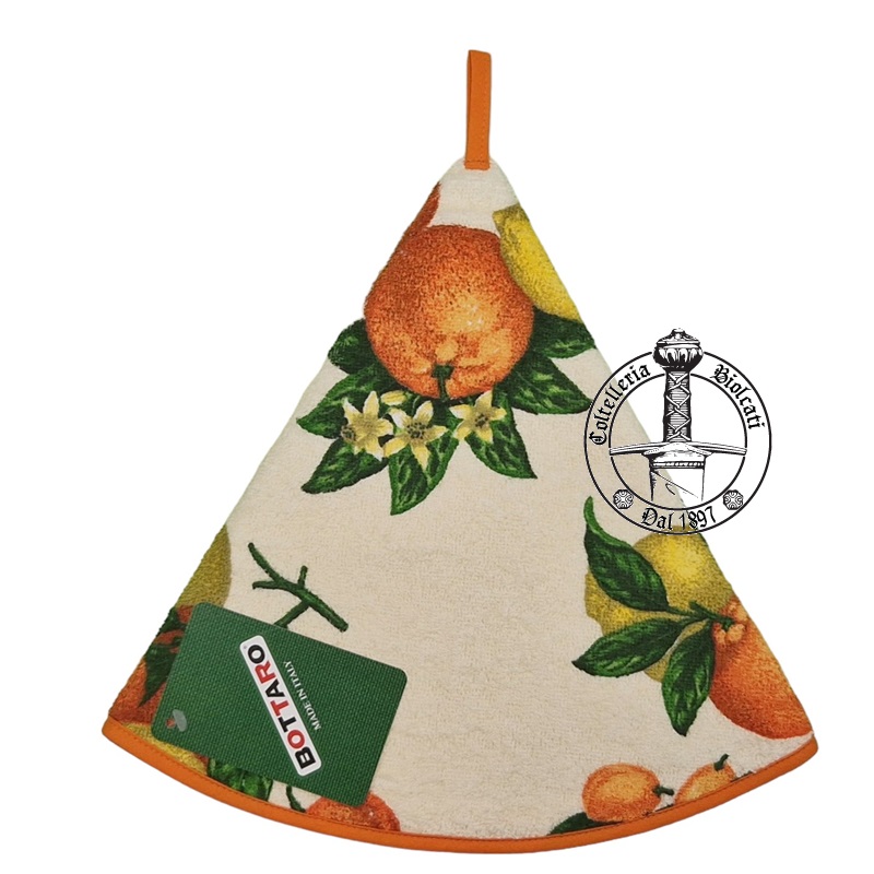 Strofinaccio Spugna Girella Ø60 cm - Agrumi - Bottaro