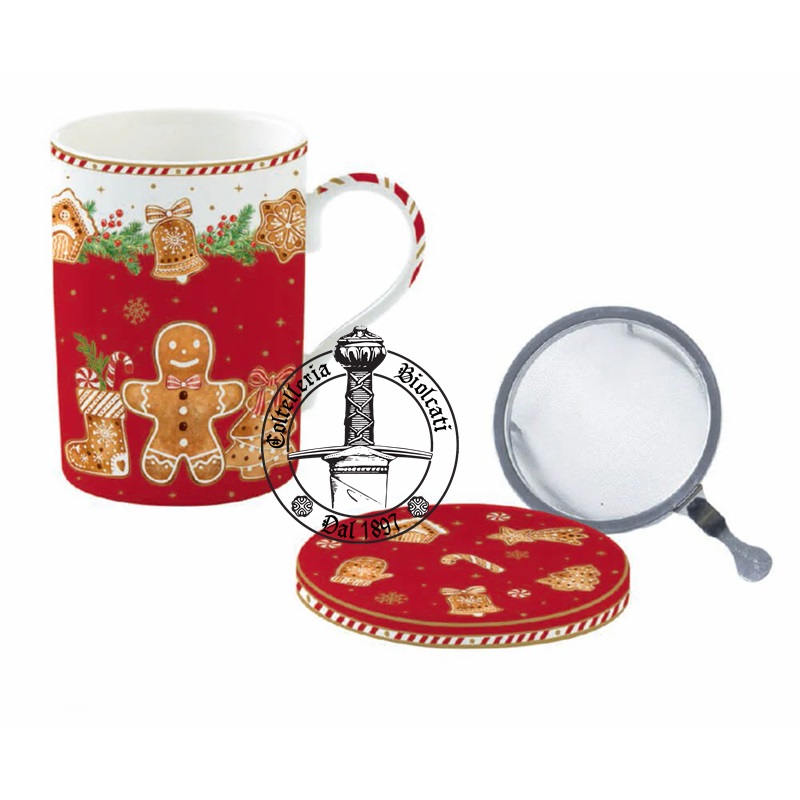 Mug con infusiera Fancy Gingerbread - Easy Life