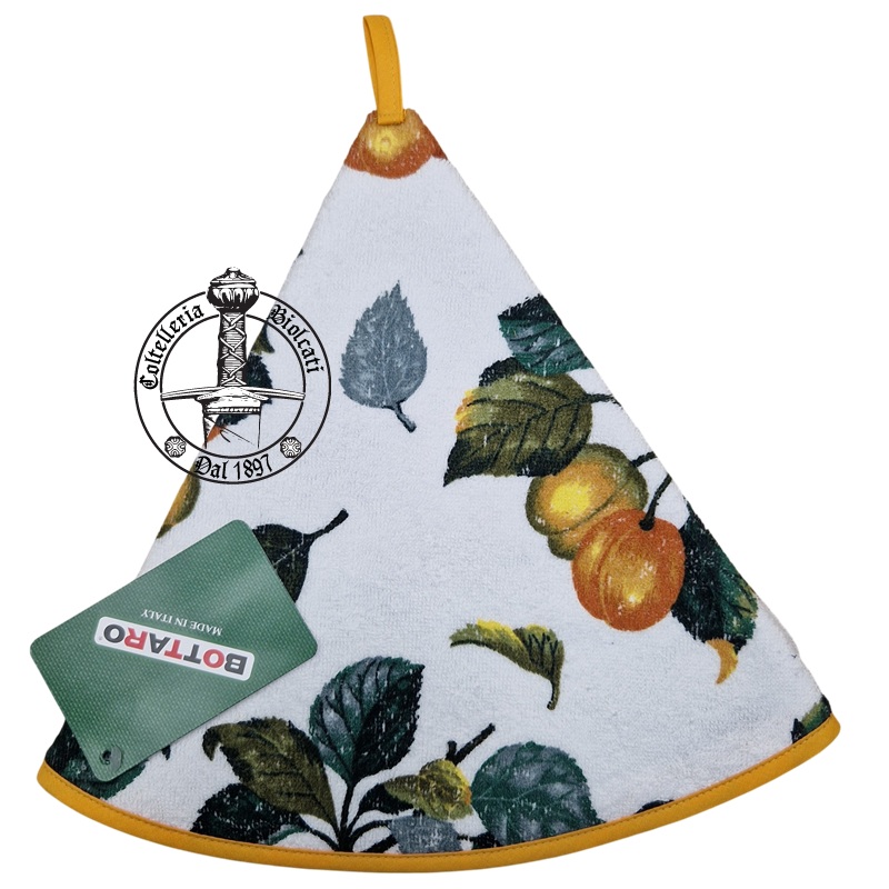 Albicocche Girella Ø60 cm strofinaccio in spugna - Bottaro