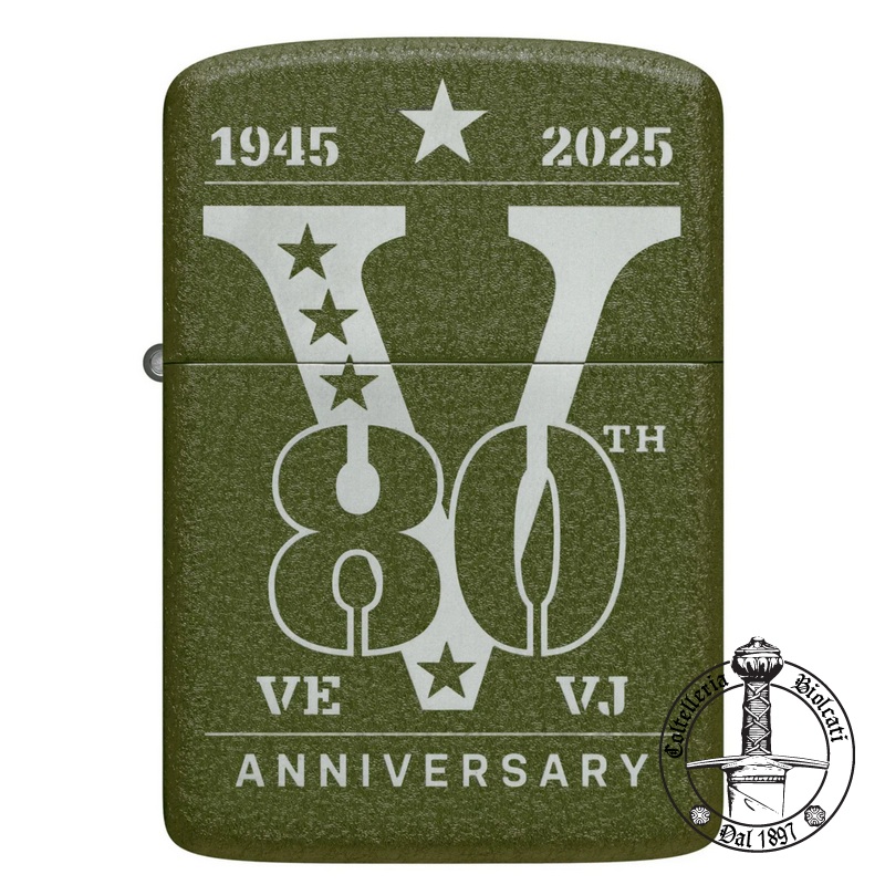 Zippo 80° Anniversario VE/VJ