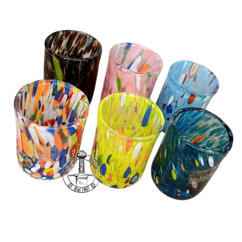 "La Murrina" Goti de Venezia Shot - set 6 bicchieri