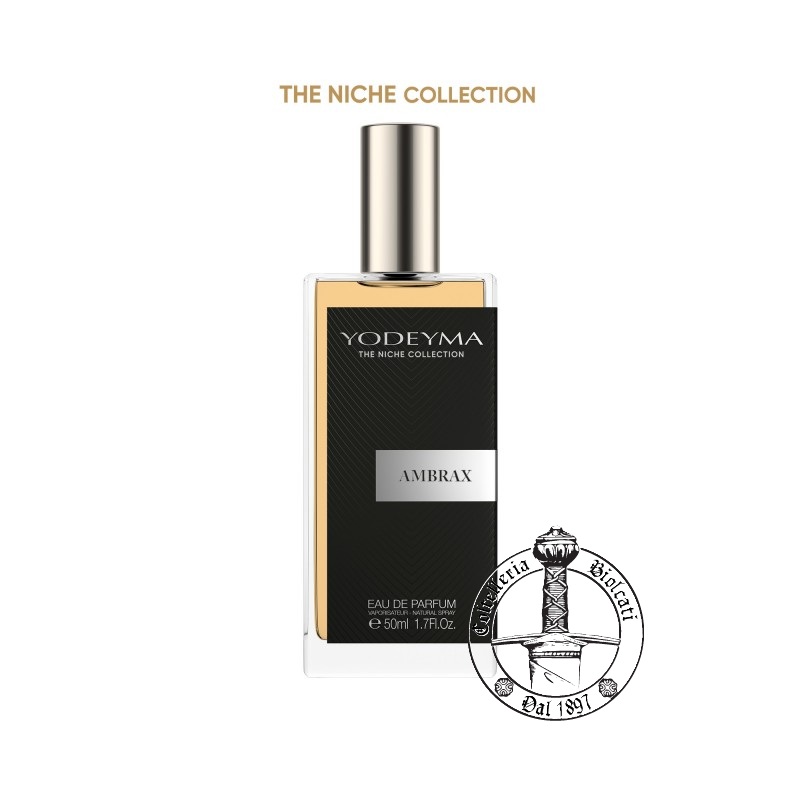 AMBRAX 50 ml Eau de Parfum uomo - YODEYMA