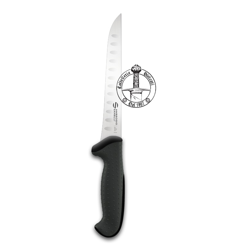 Coltello Disosso Alveolato 16cm Nitro-B - Linea Tecna
