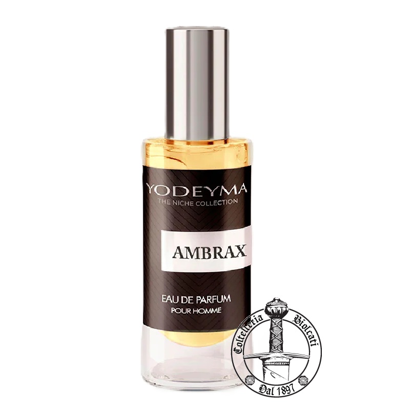 AMBRAX 15 ml Eau de Parfum uomo - YODEYMA