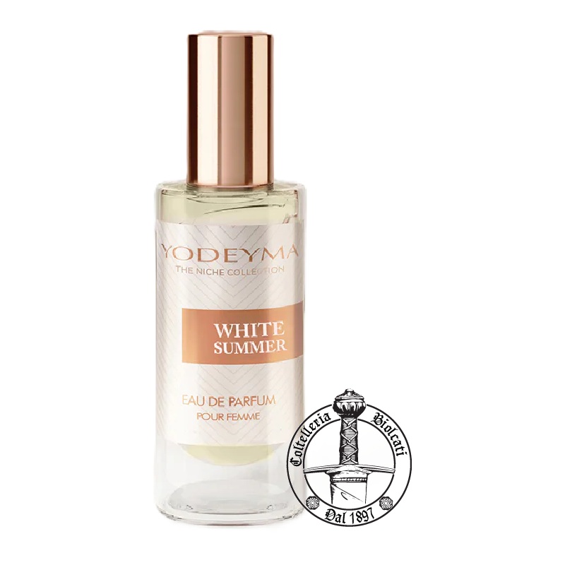 WHITE SUMMER 15ml Eau de Parfum donna - YODEYMA
