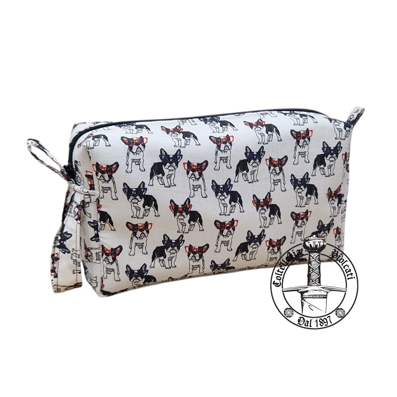 Trousse da Viaggio Rettangolare Bulldog