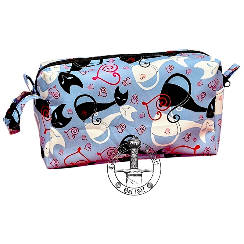 Trousse da Viaggio Rettangolare Gatti