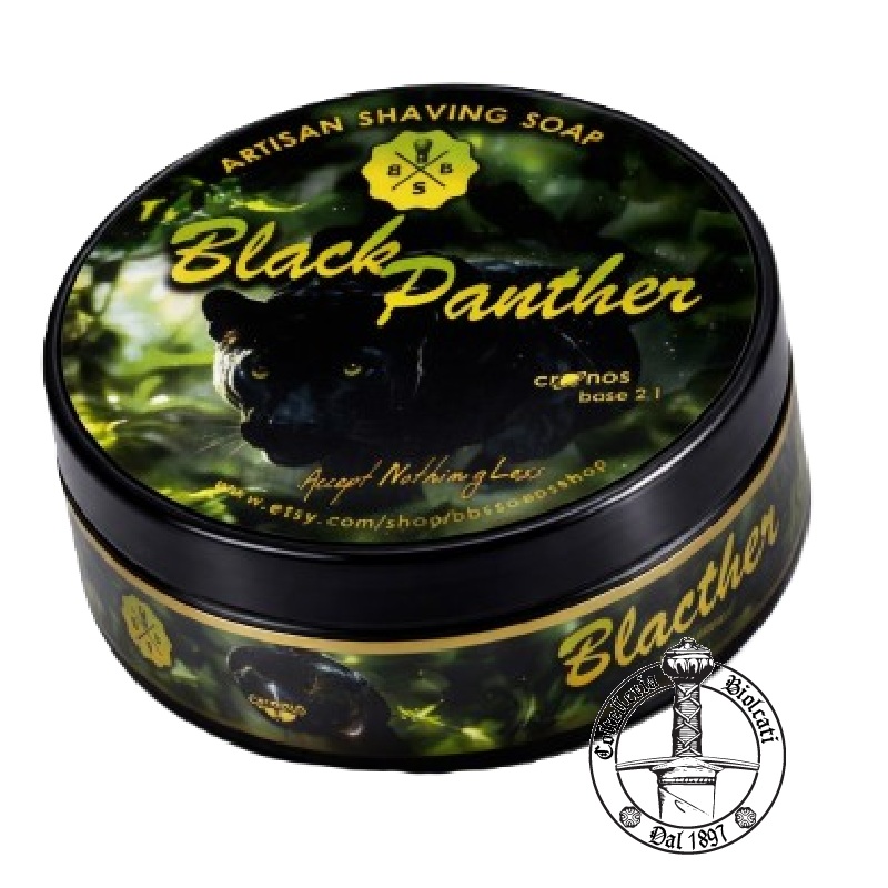 Black Panther sapone da rasatura - BBS Shaving